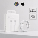 OK PD 60W كابل أيفون طرفين تايب سي