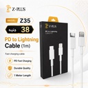 Z.PLUS Z35 PD كابل أيفون تايب سي