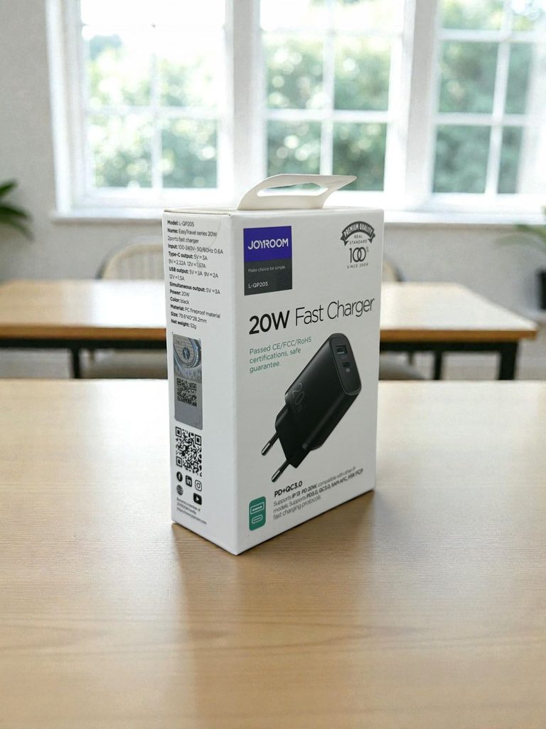 راس شاحن أصلية مخرجين JoyRoom L-QP205 20W