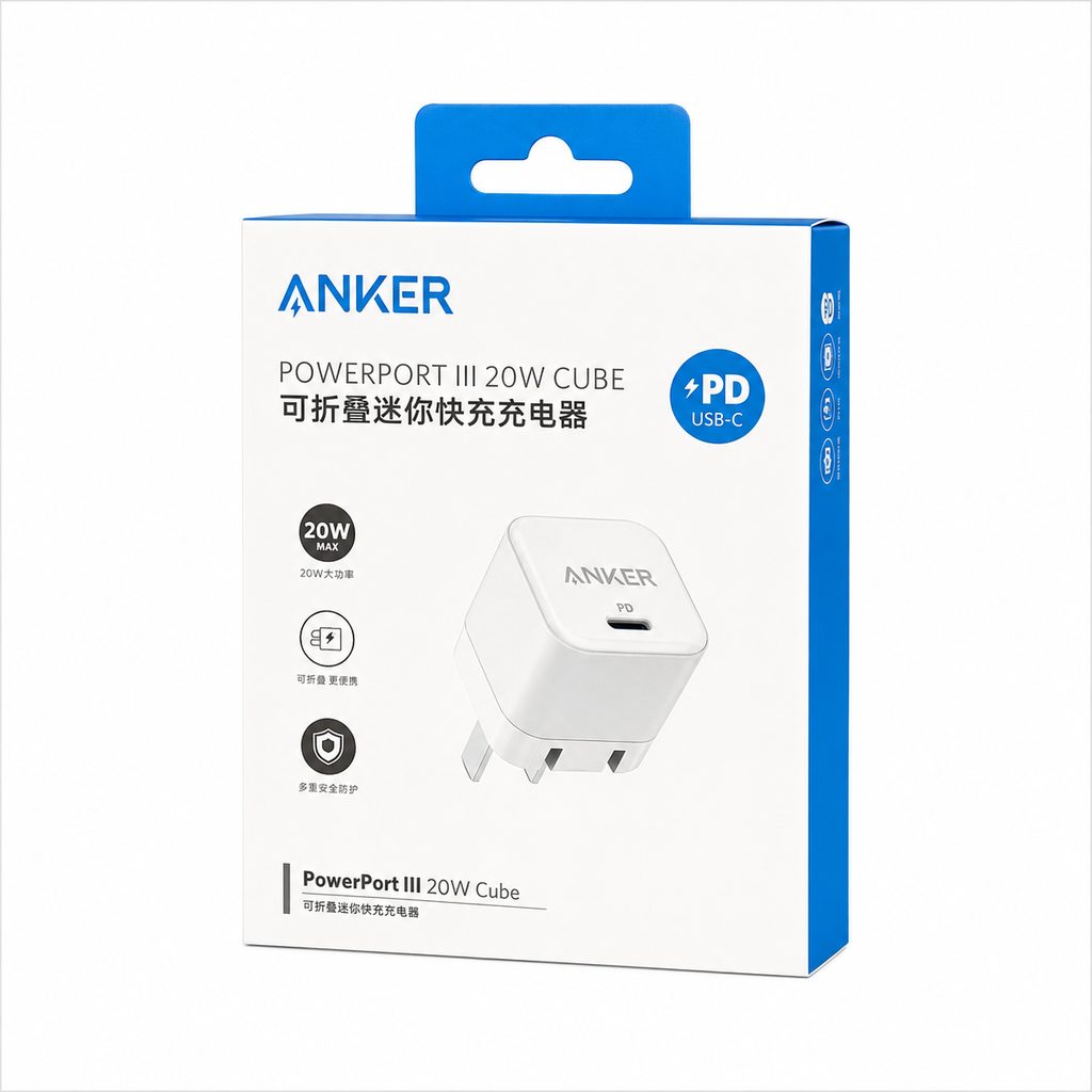 راس شاحن دولي أصلية ANKER A2149 20W