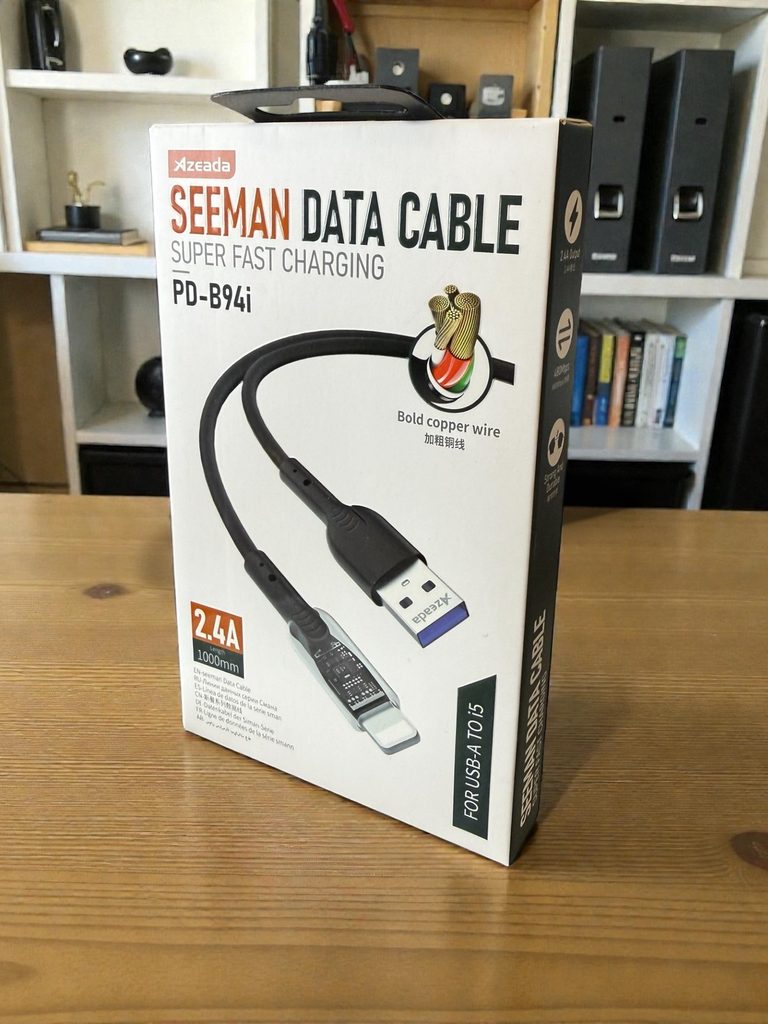 كابل أيفون 2.4 أمبير AZEADA PD-B94i