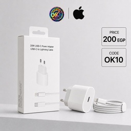 [OK10] OK PD 20W شاحن أيفون ثنائي