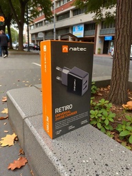 [D1315] NATEC NUC-0996 2.1A شاحن مخرجين تايب سي